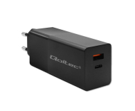 Qoltec Ładowarka GaN POWER PRO usb-c PD usb 100W - 1213310 - zdjęcie 1